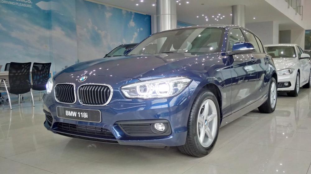 BMW 1 Series 118i 2016 - Gia Lai cần bán BMW 118i xanh biển - máy 1.5L