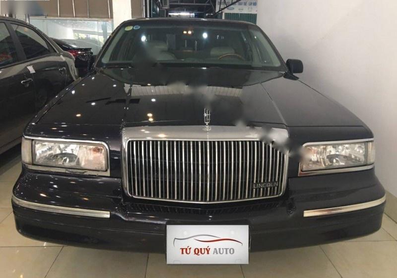 Lincoln Town car 1996 - Bán xe Lincoln Town car 1996, màu đen, nhập khẩu số tự động