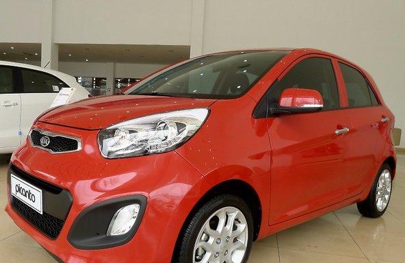 Kia Picanto 2017 - Kia Giải Phóng cần bán xe Kia Picanto đời 2017, màu đỏ