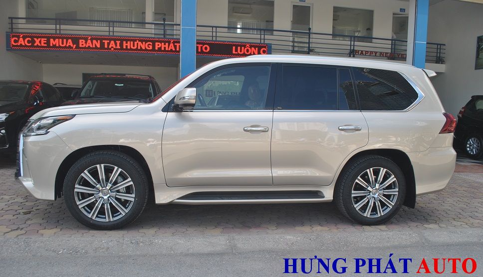 Lexus LX 570 2016 - Bán xe Lexus LX 570 đời 2016, màu vàng, nhập khẩu chính hãng