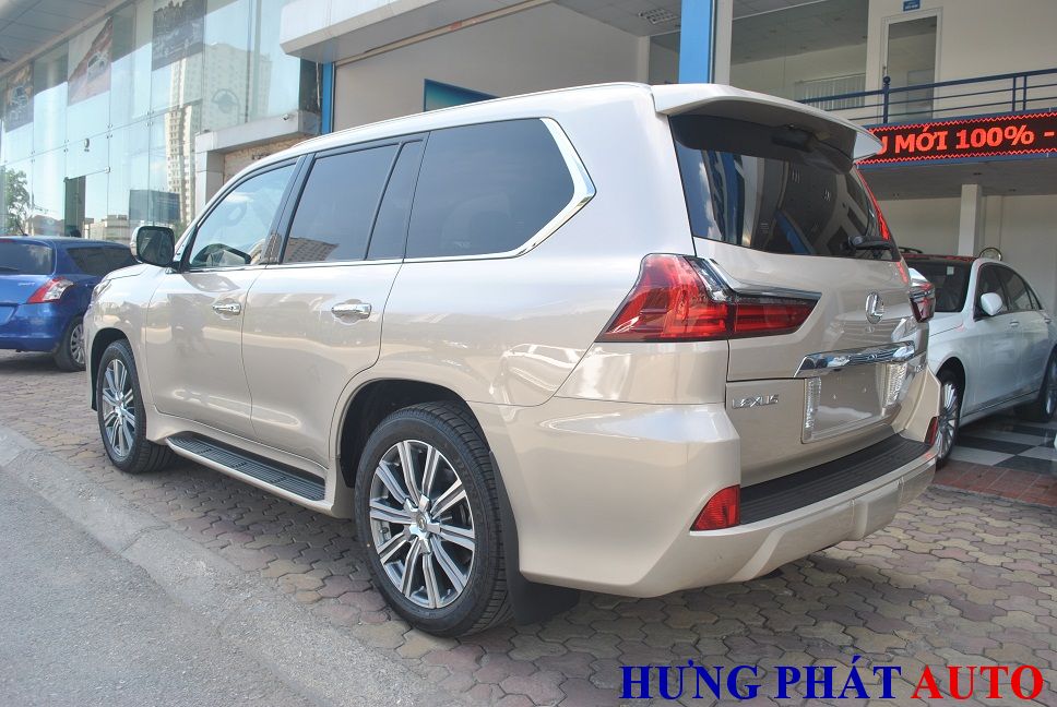 Lexus LX 570 2016 - Bán xe Lexus LX 570 đời 2016, màu vàng, nhập khẩu chính hãng