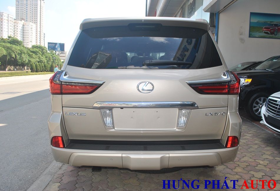 Lexus LX 570 2016 - Bán xe Lexus LX 570 đời 2016, màu vàng, nhập khẩu chính hãng