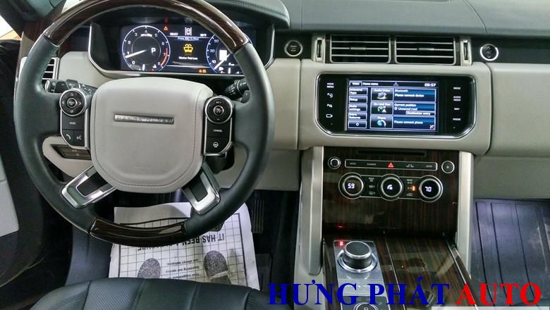 LandRover HSE 2016 - Xe LandRover Range Rover HSE sản xuất 2016, màu đen, nhập khẩu chính hãng 