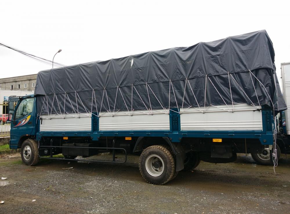 Thaco OLLIN 700B 2017 - Cần bán gấp xe tải Olin 700B thùng mui bạt, 407 triệu