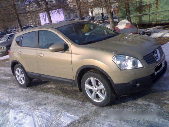 Nissan Qashqai 2008 - Tôi cần bán Nissan Qashqai đời 2008, màu vàng, nhập khẩu nguyên