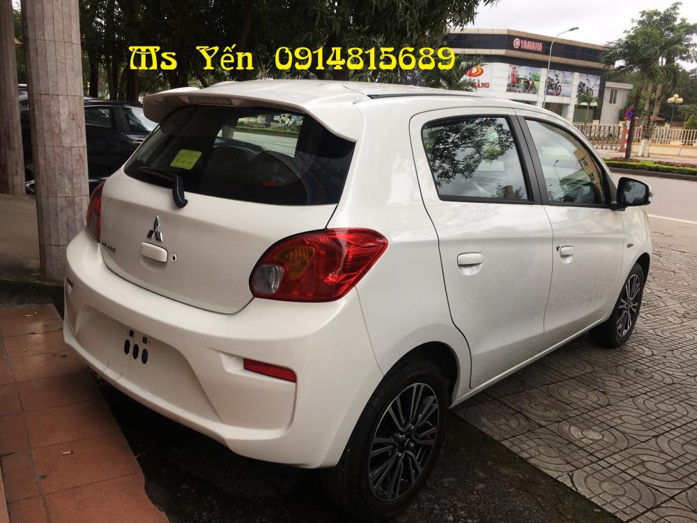 Mitsubishi Mirage 1.2CVT 2018 - Bán xe Mirage 5 chỗ nhập khẩu giá rẻ tại Quảng Bình, hỗ trợ làm giấy tờ, giao xe tận nơi, liên hệ 0914815689