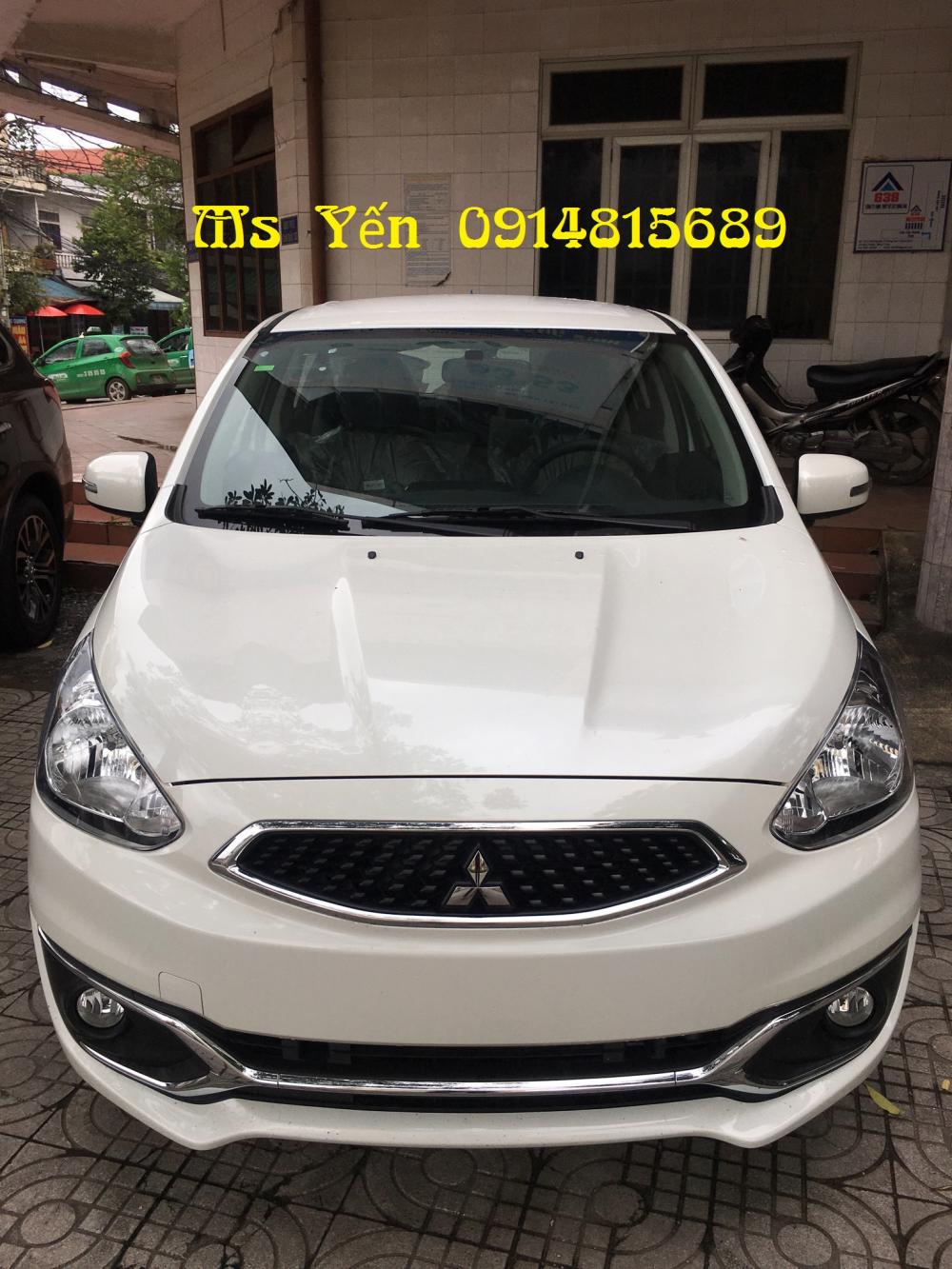 Mitsubishi Mirage 1.2CVT 2018 - Bán xe Mirage 5 chỗ nhập khẩu giá rẻ tại Quảng Bình, hỗ trợ làm giấy tờ, giao xe tận nơi, liên hệ 0914815689