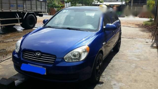 Hyundai Verna 2008 - Bán Hyundai Verna sản xuất 2008, màu xanh lam, giá 290tr