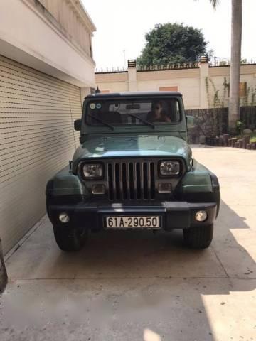 Jeep Wrangler   1995 - Cần bán xe cũ Jeep Wrangler đời 1995 số tự động, giá tốt