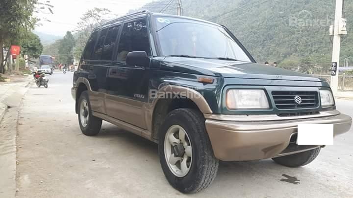 Suzuki Vitara 2005 - Xe Suzuki Vitara đăng ký 2005, màu xanh lục chính chủ, 212 triệu