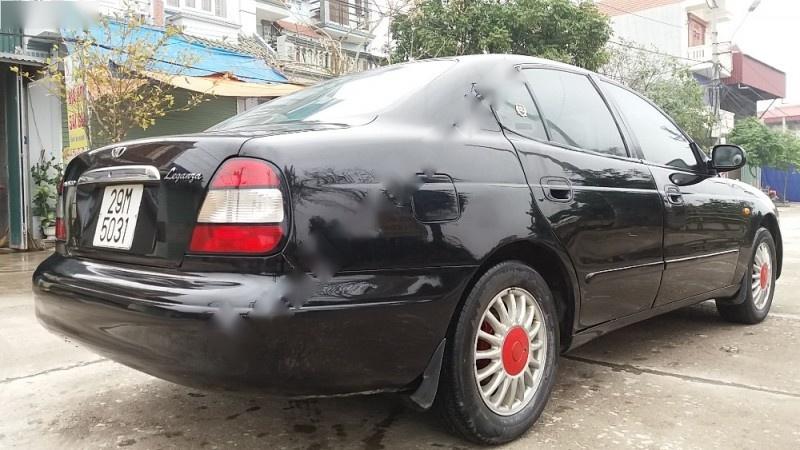 Daewoo Leganza SX 2001 - Cần bán gấp Daewoo Leganza SX đời 2001, màu đen, nhập khẩu nguyên chiếc, giá 118tr