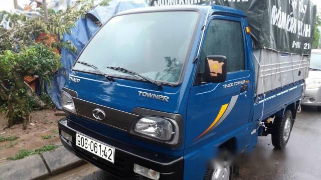Thaco TOWNER 2015 - Cần bán lại xe Thaco TOWNER đời 2015, màu xanh lam như mới