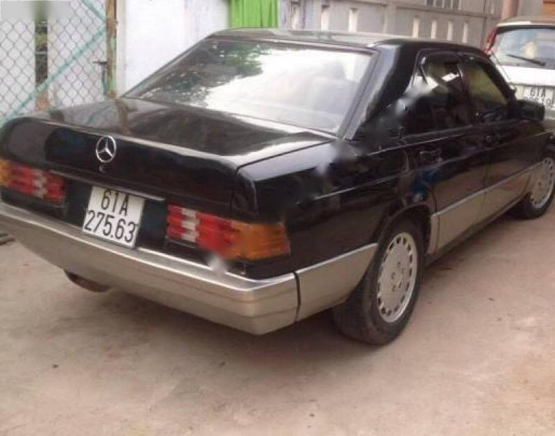 Mercedes-Benz 190 1990 - Bán xe cũ Mercedes 190 đời 1990, màu đen, nhập khẩu