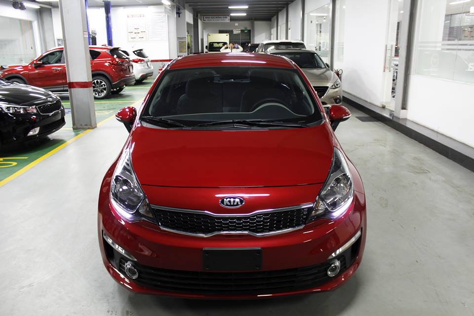 Kia Rio 2017 - Cần bán xe Kia Rio màu đỏ, nhập khẩu chính hãng, 463tr, liên hệ ngay: 0971 676 690