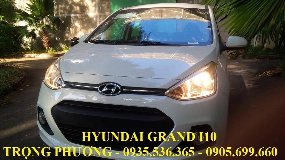 Hyundai Grand i10 2017 - khuyến mãi Hyundai Grand i10 đà nẵng,LH : TRỌNG PHƯƠNG - 0935.536.365, hỗ trợ đăng ký Grab & Uber