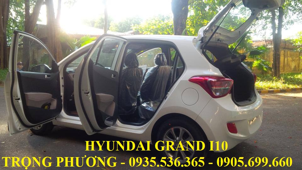 Hyundai Grand i10 2017 - khuyến mãi Hyundai Grand i10 đà nẵng,LH : TRỌNG PHƯƠNG - 0935.536.365, hỗ trợ đăng ký Grab & Uber