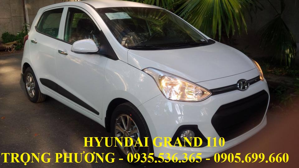 Hyundai Grand i10 2017 - khuyến mãi Hyundai Grand i10 đà nẵng,LH : TRỌNG PHƯƠNG - 0935.536.365, hỗ trợ đăng ký Grab & Uber