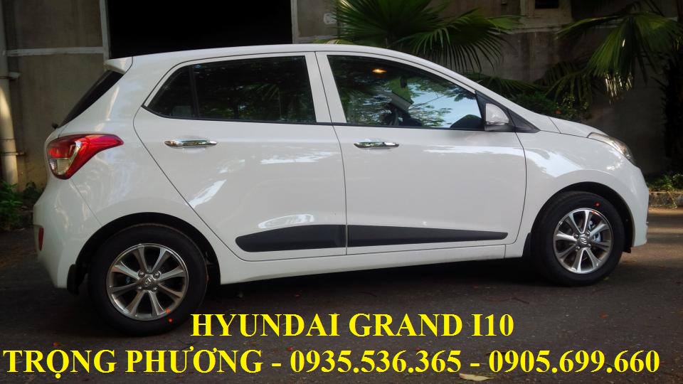 Hyundai Grand i10 2017 - khuyến mãi Hyundai Grand i10 đà nẵng,LH : TRỌNG PHƯƠNG - 0935.536.365, hỗ trợ đăng ký Grab & Uber