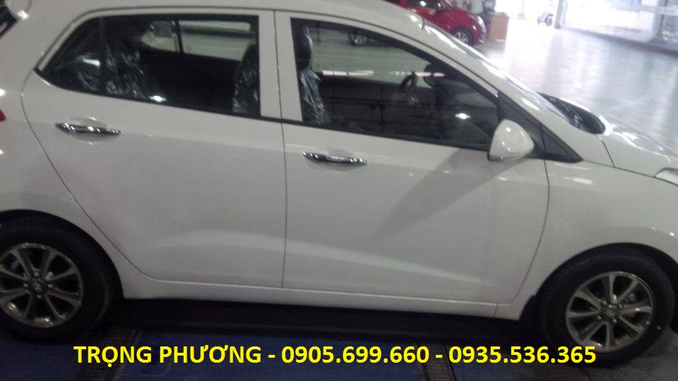 Hyundai Grand i10 2017 - Giá xe Grand i10 nhập khẩu Đà Nẵng, LH: Trọng Phương - 0935.536.365, ưu đãi 10 triệu, nhận xe với 110 triệu