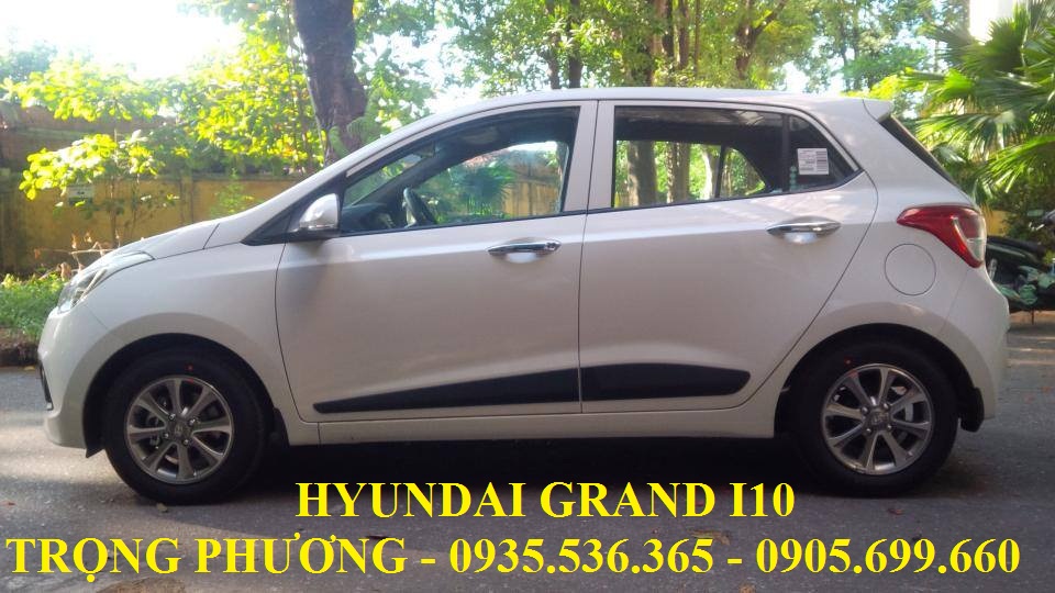 Hyundai Grand i10 2017 - Giá xe Grand i10 nhập khẩu Đà Nẵng, LH: Trọng Phương - 0935.536.365, ưu đãi 10 triệu, nhận xe với 110 triệu