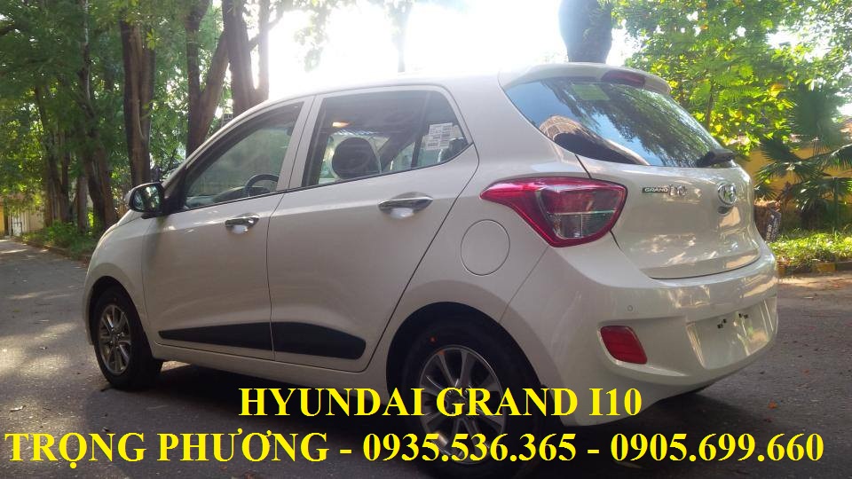 Hyundai Grand i10 2017 - Giá xe Grand i10 nhập khẩu Đà Nẵng, LH: Trọng Phương - 0935.536.365, ưu đãi 10 triệu, nhận xe với 110 triệu