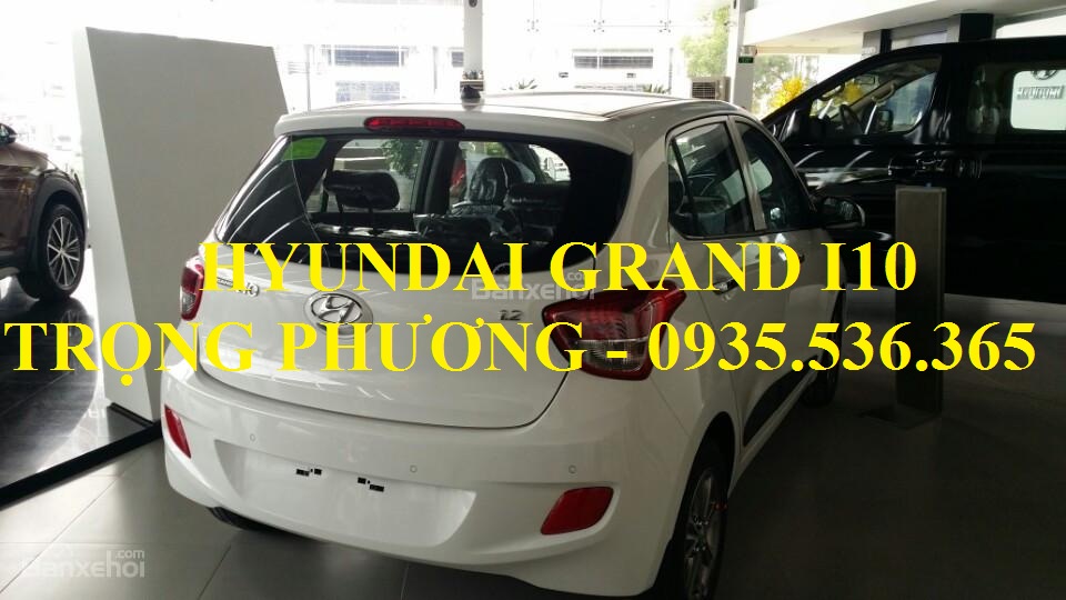 Hyundai Grand i10 2017 - Xe ô tô Hyundai Grand i10 chiếc Đà Nẵng, LH: Trọng Phương - 0935.536.365, hỗ trợ vay 90% xe