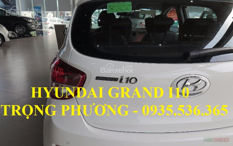 Hyundai Grand i10 2017 - Xe ô tô Hyundai Grand i10 chiếc Đà Nẵng, LH: Trọng Phương - 0935.536.365, hỗ trợ vay 90% xe