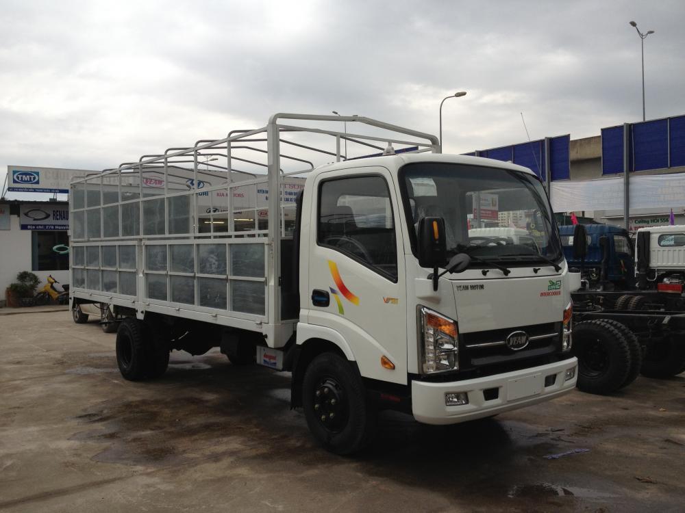 Xe tải 1,5 tấn - dưới 2,5 tấn 2017 - Bán ô tô xe Veam VT260,tải trọng 2 tấn,thùng dài 6M,động cơ Hyundai