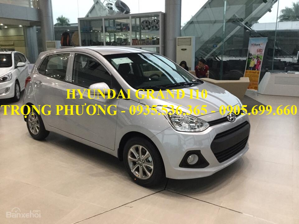 Hyundai Grand i10 2018 - Giá sốc Grand i10 2018 Đà Nẵng, LH: Trọng Phương - 0935.536.365, xe đủ màu, có giao ngay