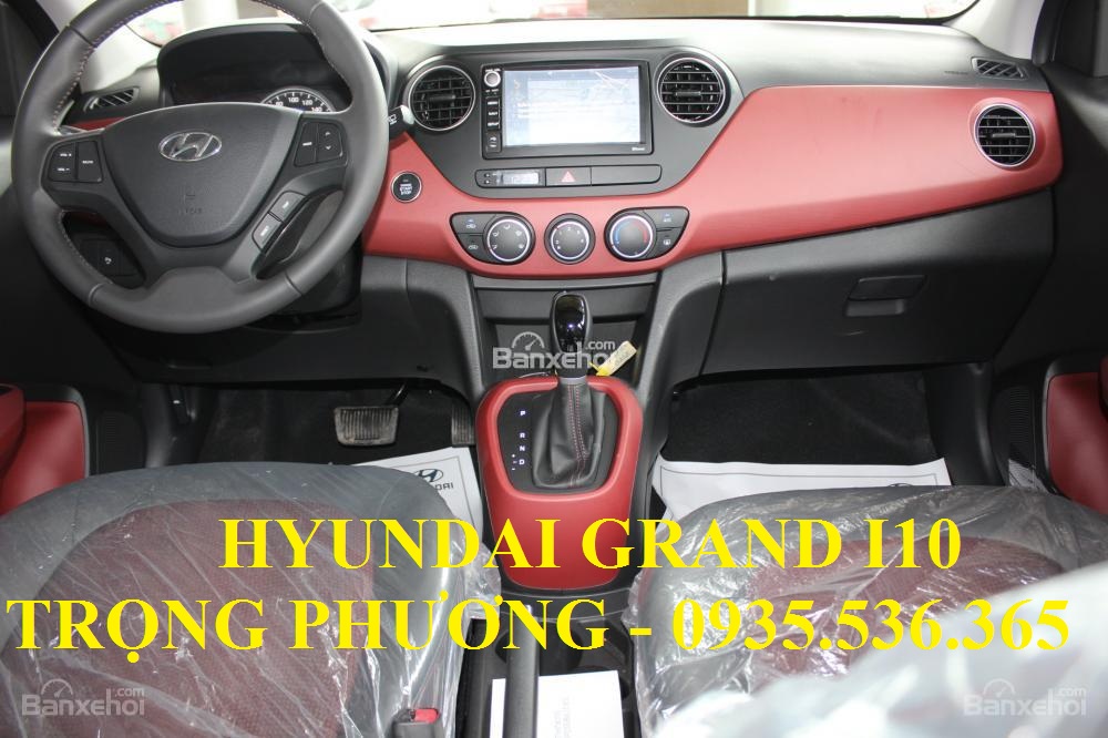 Hyundai Grand i10 2017 - Bán ô tô Hyundai i10 Đà Nẵng, LH: Trọng Phương - 0935.536.365, Giao xe tận nhà, hỗ trợ vay 90% xe