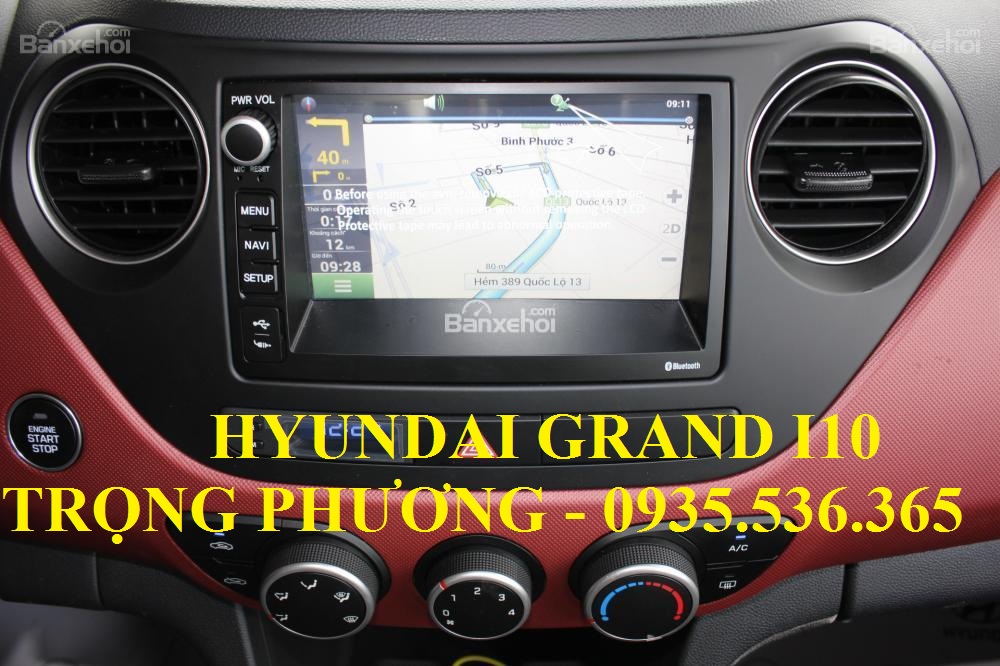 Hyundai Grand i10 2017 - Bán ô tô Hyundai i10 Đà Nẵng, LH: Trọng Phương - 0935.536.365, Giao xe tận nhà, hỗ trợ vay 90% xe