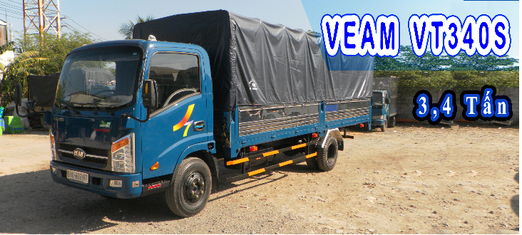 Veam VT340 2016 - Bán xe tải Veam 3 tấn 4 thùng 6 mét máy Hyundai, trả góp lãi suất thấp