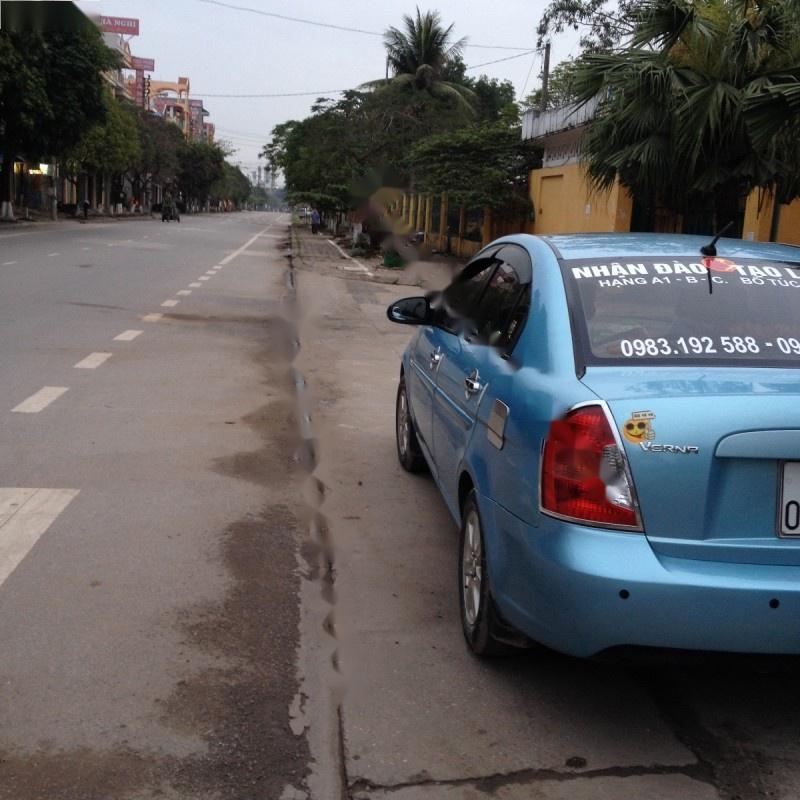Hyundai Verna 2008 - Xe Hyundai Verna đời 2008, màu xanh lam, nhập khẩu nguyên chiếc