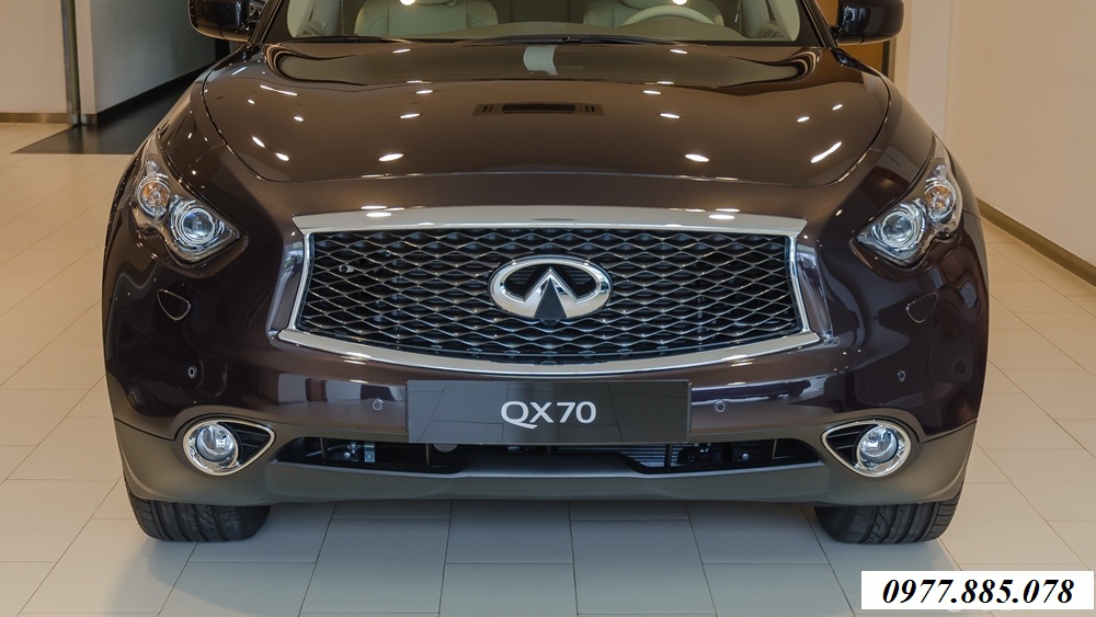 Infiniti QX70 2017 - Bán xe Infiniti QX70 sản xuất 2017, màu đen nhập khẩu nguyên chiếc