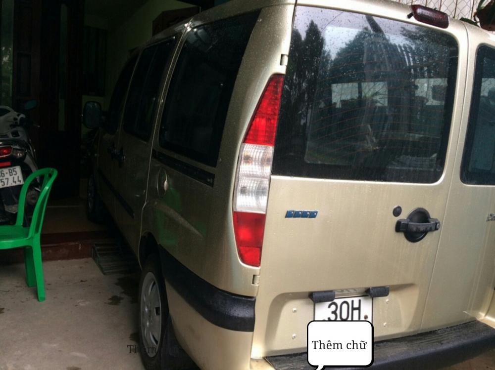 Fiat Doblo  ELX  2003 - Cần bán xe Doblo ELX 2003