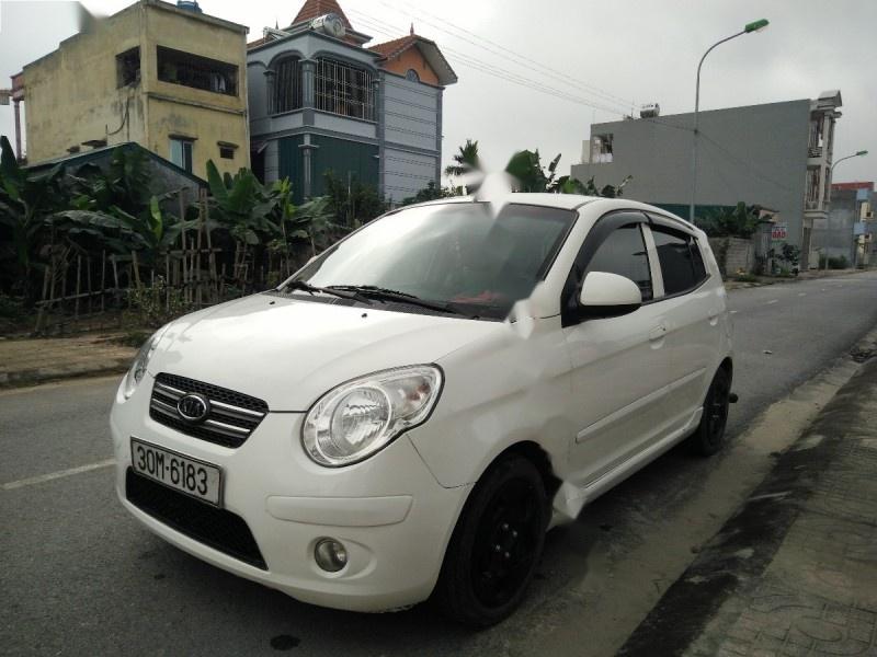 Kia Picanto AT 2007 - Bán Kia Picanto AT đời 2007, màu trắng 