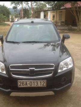 Chevrolet Captiva  E  2007 - Bán xe Chevrolet Captiva E đời 2007, màu đen chính chủ giá cạnh tranh