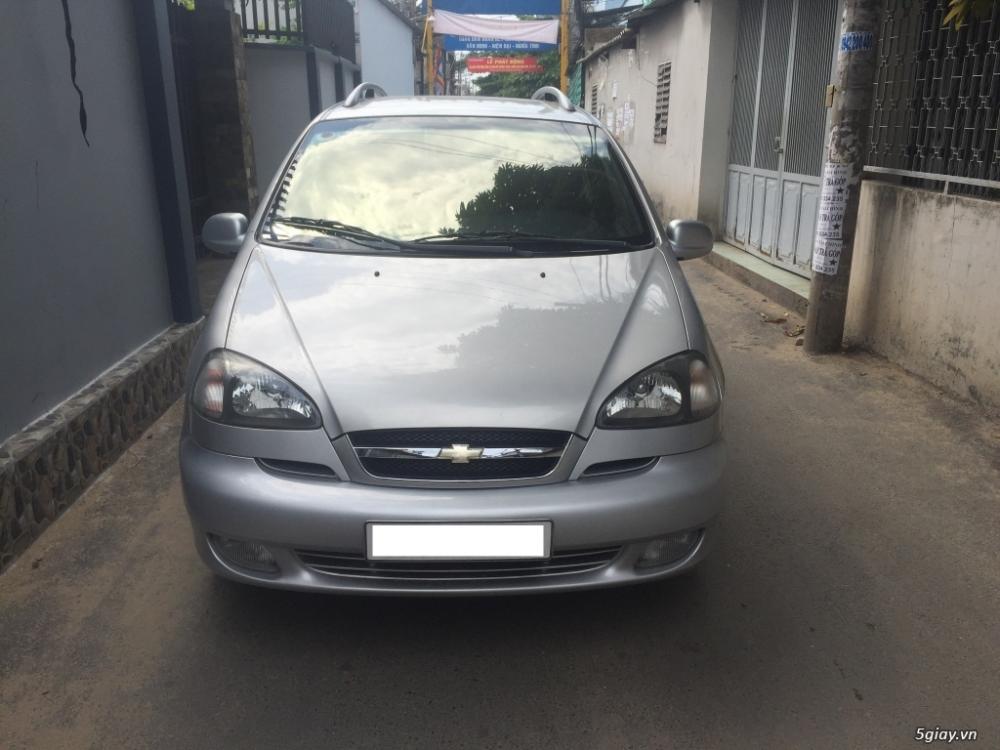 Chevrolet Vivant 2008 - Xe Chevrolet Vivant 2008, màu bạc xe gia đình