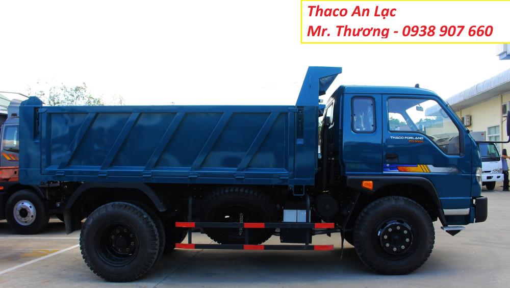 Thaco FORLAND FD9000 2017 - Bán xe Ben Thaco Forland FD9000 (8,7 tấn) - dòng xe ben tải trọng phù hợp, giá cả ưu đãi