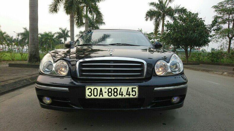 Hyundai Sonata 2003 - Bán Hyundai Sonata đời 2003, màu đen số tự động, 242 triệu