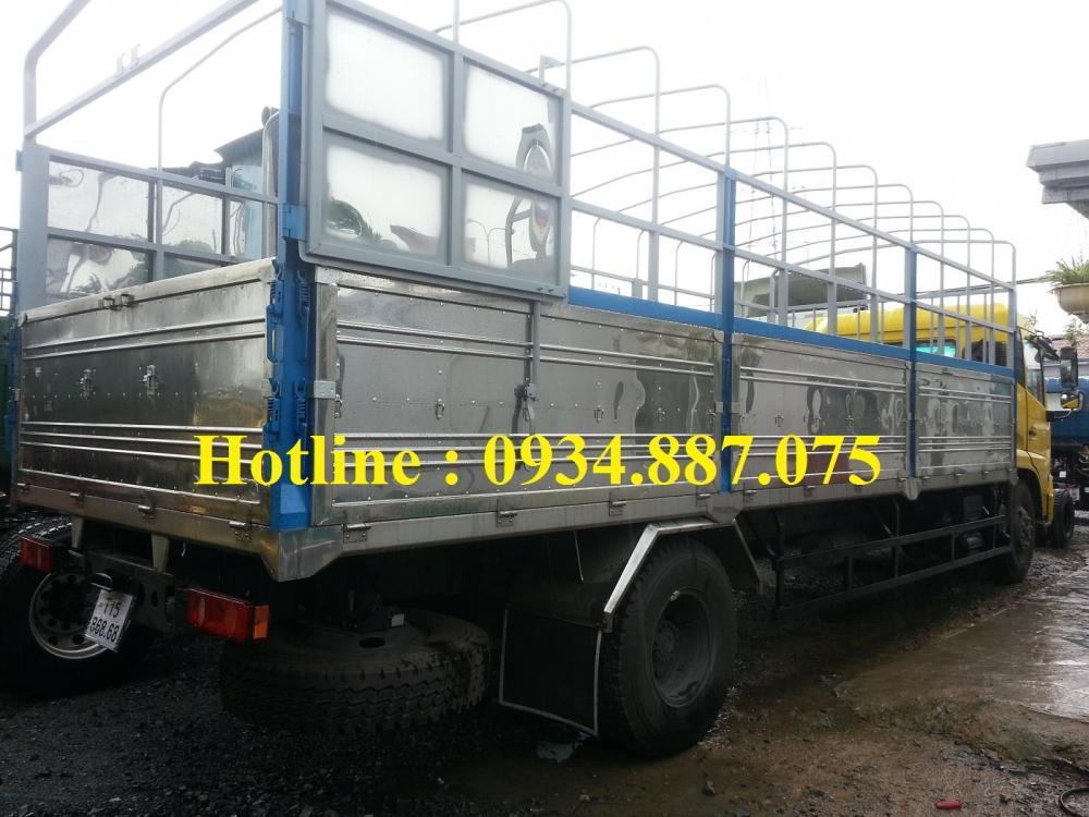 JRD 2017 - Bán xe tải Dongfeng Hoàng Huy B170 9T35 – 9.35T – 9.35 tấn thùng dài 7.5 mét