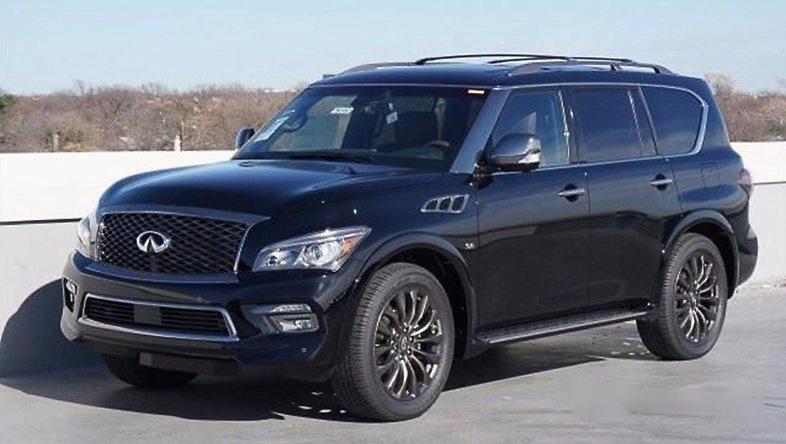 Infiniti QX80 Limited 2016 - Cần bán xe Infiniti QX80 Limited 2016, màu đen, xe nhập