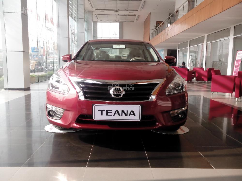 Nissan Teana 2.5 SL 2017 - Cần bán xe Nissan Teana 2.5 SL năm 2015, màu đỏ, nhập khẩu chính hãng