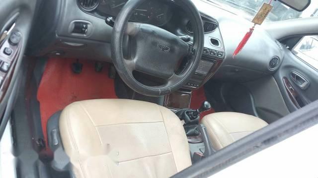 Daewoo Leganza 2003 - Cần bán Daewoo Leganza đời 2003, màu trắng, giá tốt