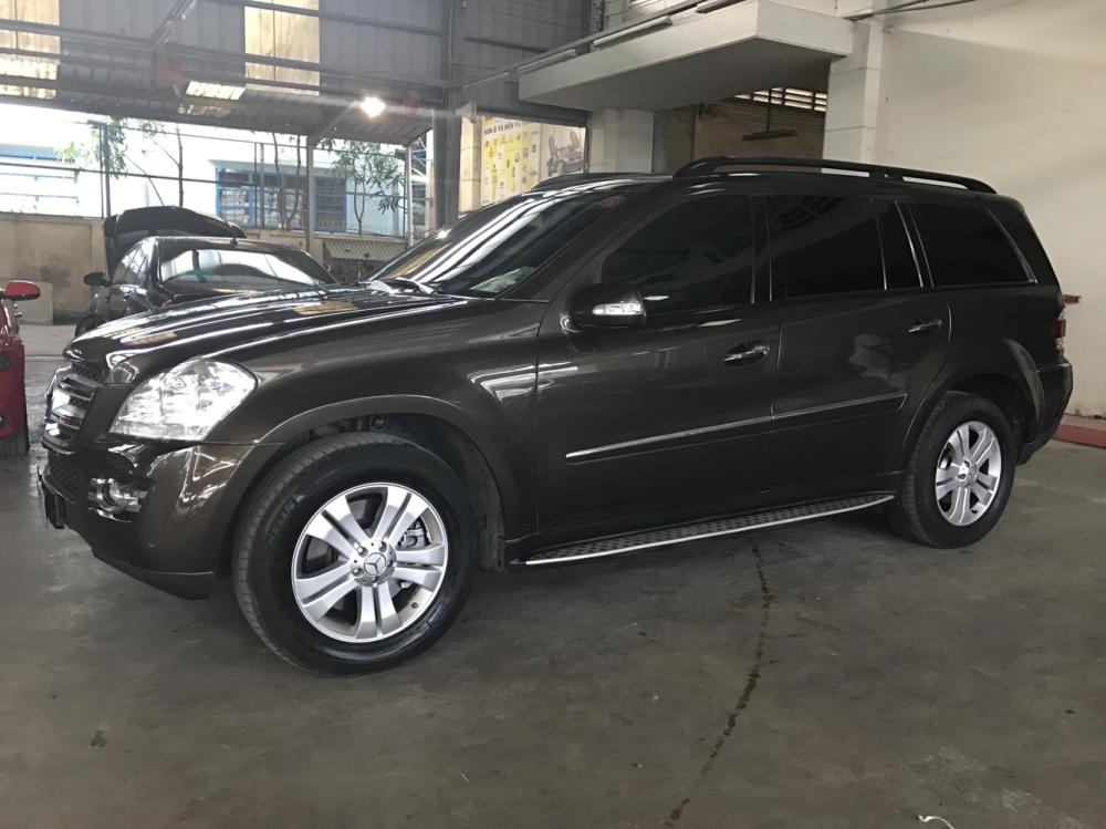 Mercedes-Benz GL-Class  420 CDI 2007 - Cần bán gấp Mercedes-Benz GL420 CDI đời 2007, màu nâu, giá chỉ 1 tỷ 200 triệu, nhập khẩu