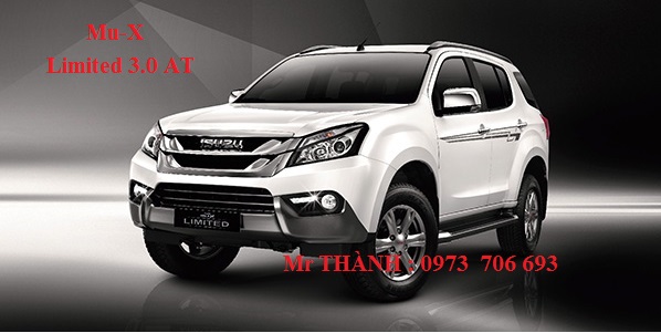 Isuzu MU limited  2017 - Bán xe Isuzu Mu-X limited 2017 nhập khẩu khuyến mại lớn