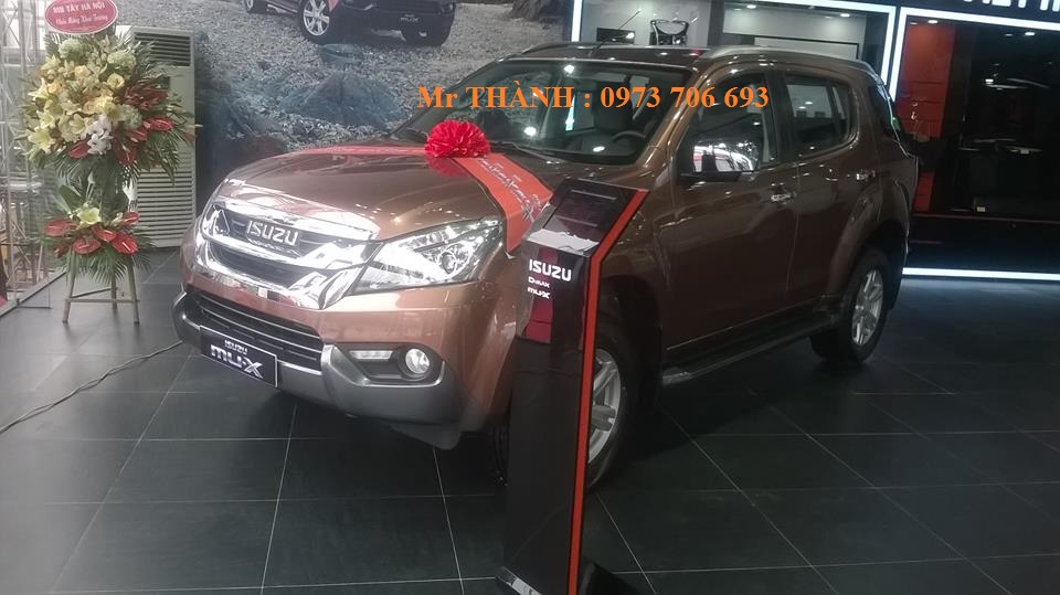 Isuzu MU 2.5 4x2 MT  2017 - Bán Isuzu Mu-X 2.5 4x2 MT 2017 nhập khẩu, khuyến mại lớn