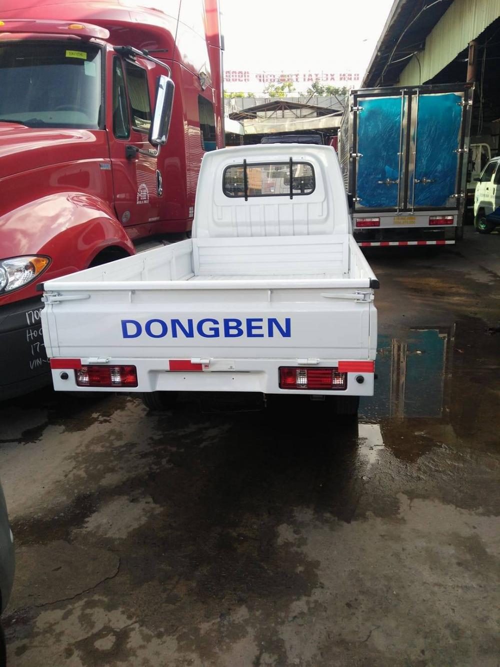 Xe tải 500kg - dưới 1 tấn 2017 - Xe tải nhỏ Dongben 870kg trả góp không thế chấp