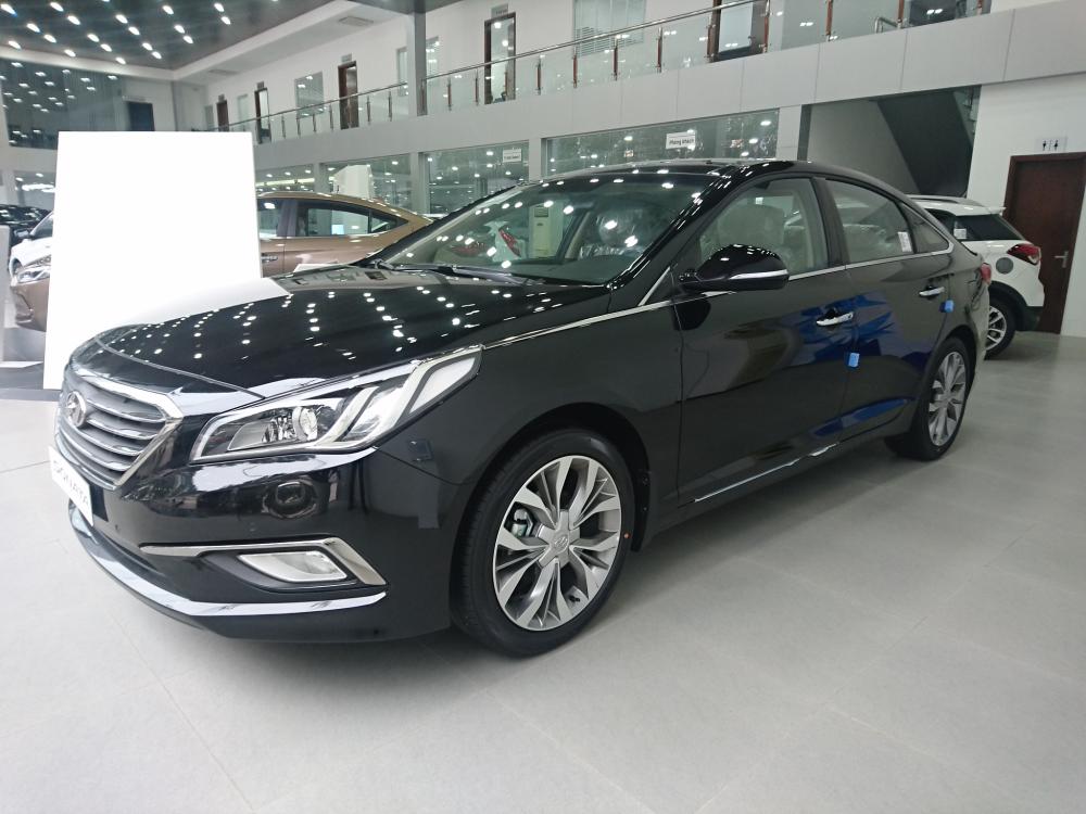 Hyundai Sonata 2017 - Cần bán Hyundai Sonata đời 2017, màu đen, nhập khẩu nguyên chiếc