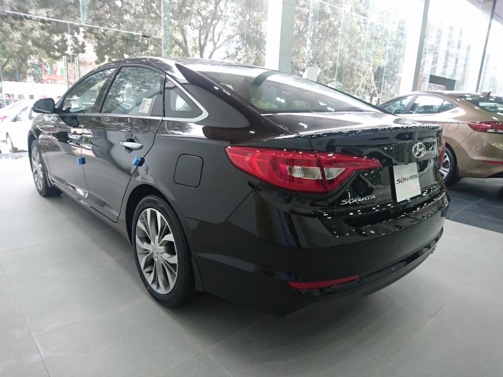 Hyundai Sonata 2017 - Cần bán Hyundai Sonata đời 2017, màu đen, nhập khẩu nguyên chiếc